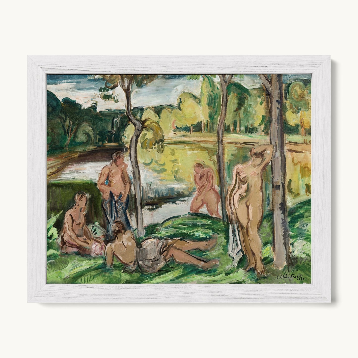 Baigneuses sur la Rance