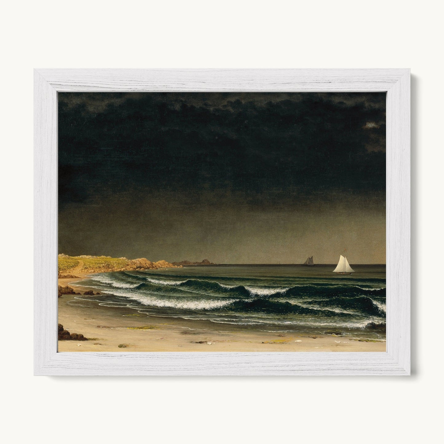 Approaching Storm, Beach near Newport