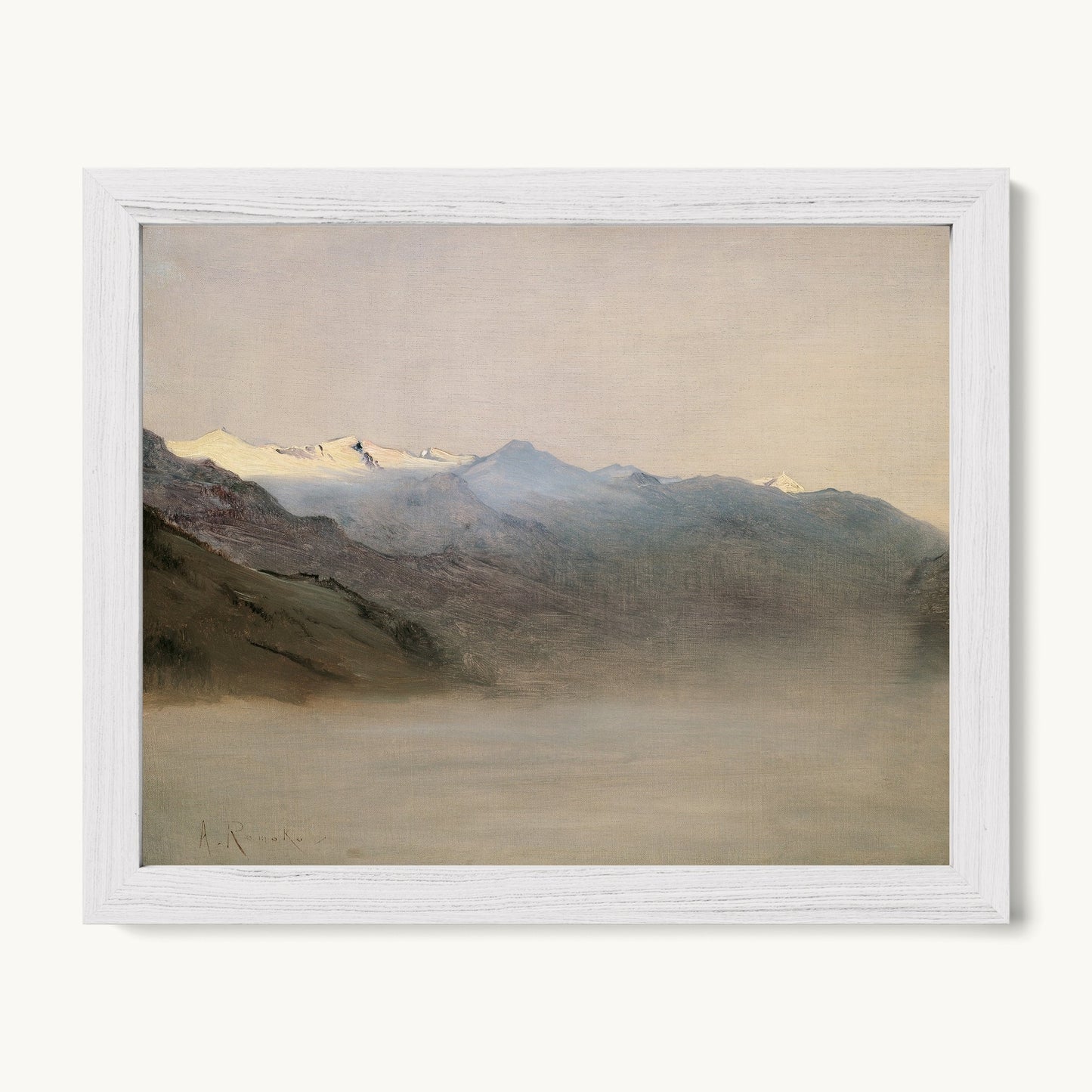Das Gasteinertal im Nebel