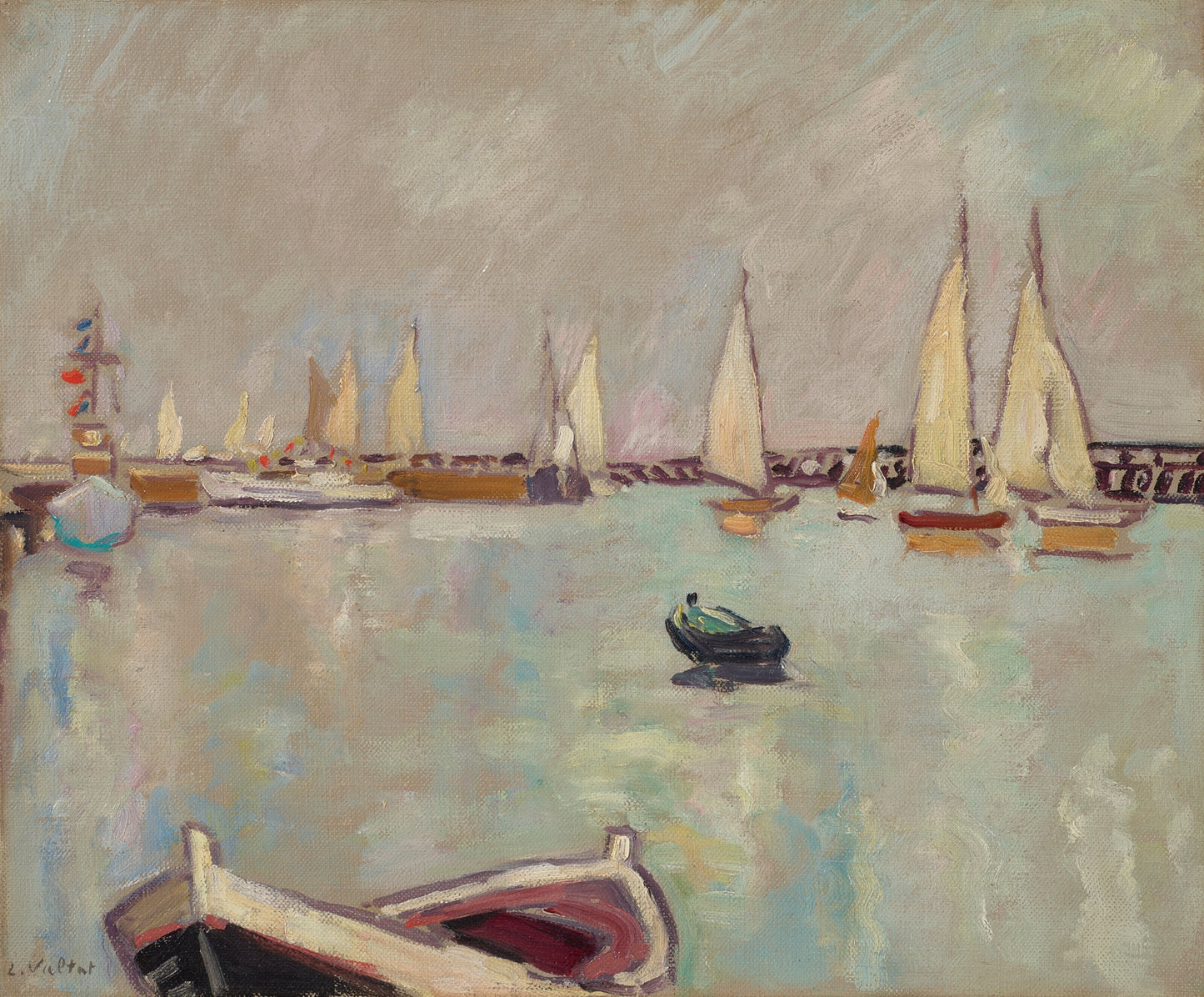 Barques et voiliers à Ouistreham