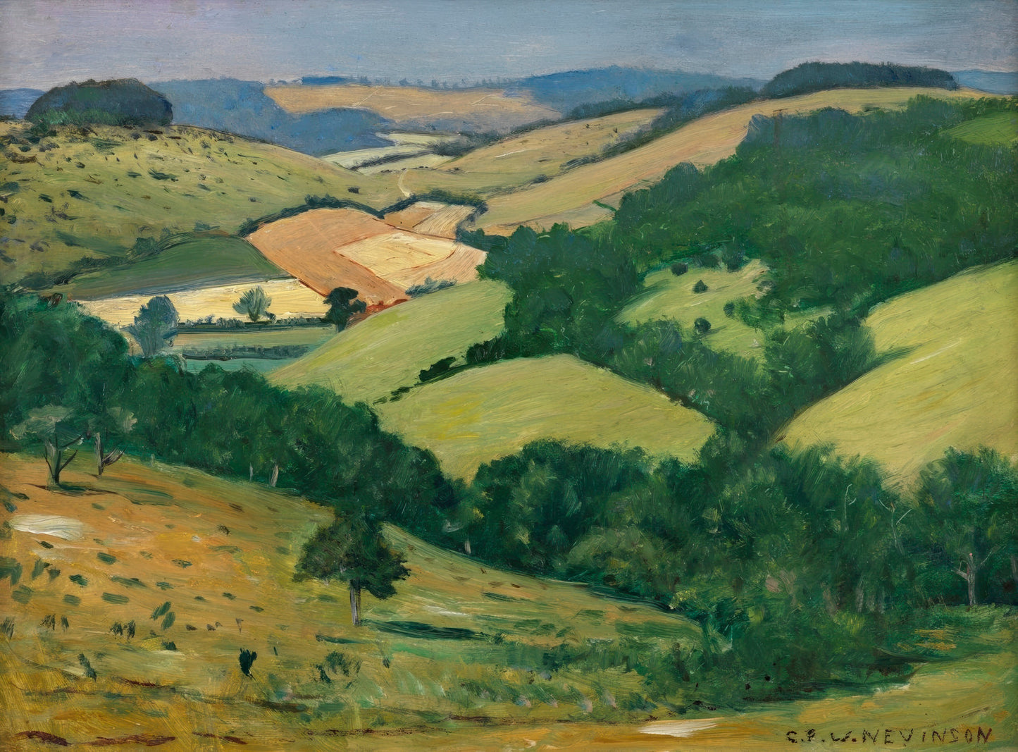 Rolling Country (The Downs below Goodwood)