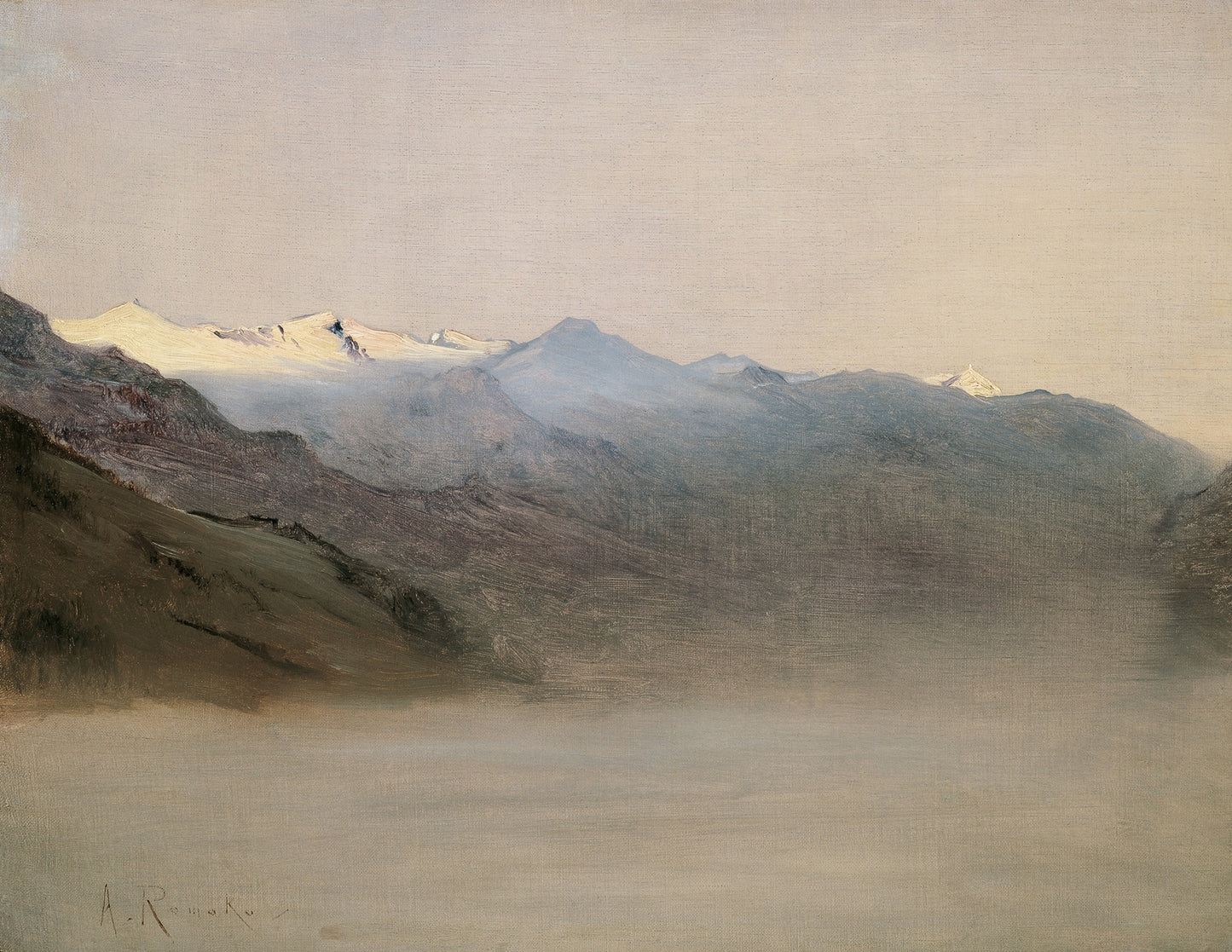 Das Gasteinertal im Nebel