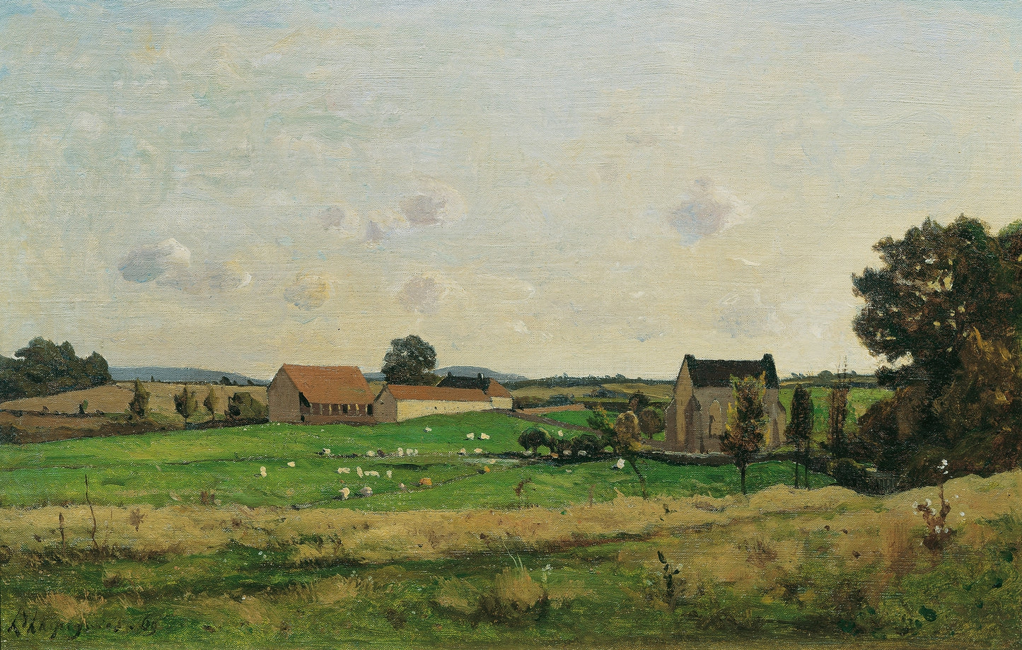 Das Landgut von Saulce