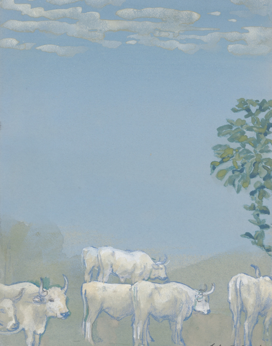 Landscape with Cows