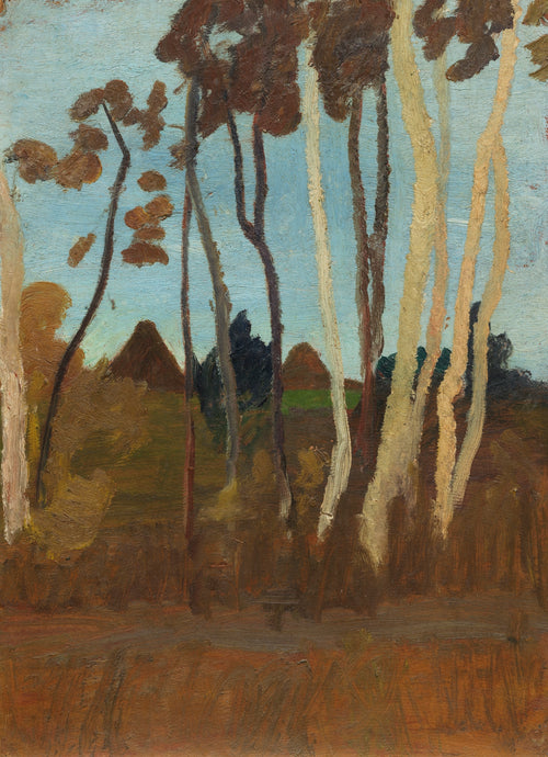 Landscape with Birches