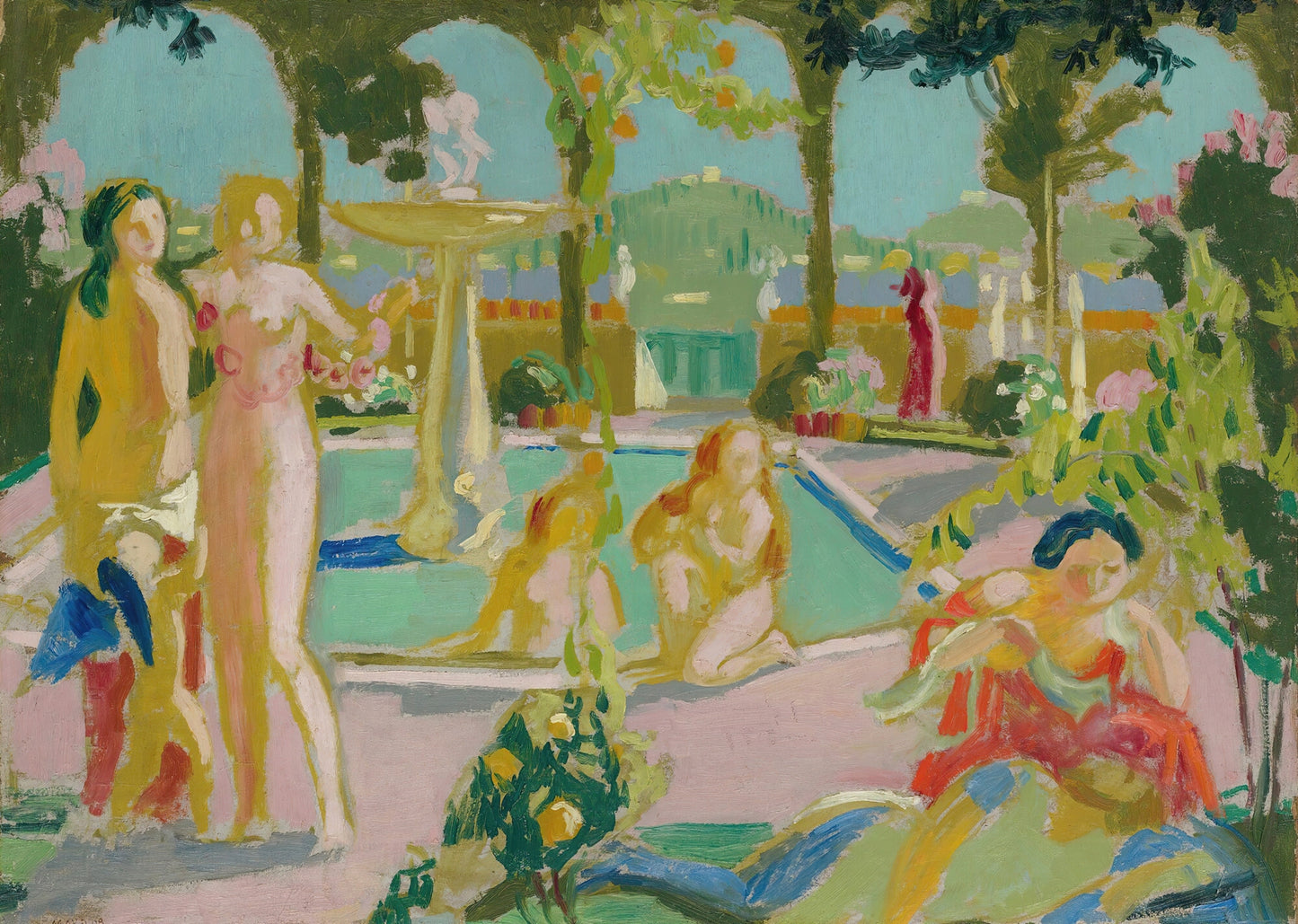 Les Jardins D’armide, Esquisse
