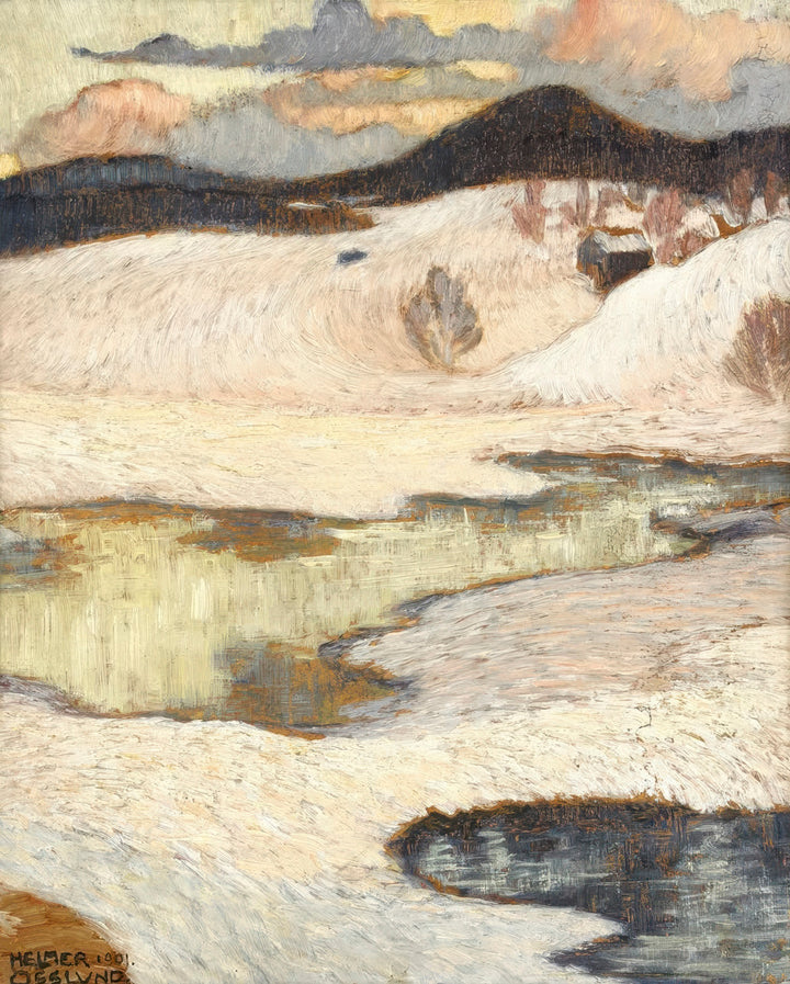 Norrland Winter Landscape