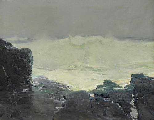 Surf and Fog, Monhegan, Maine