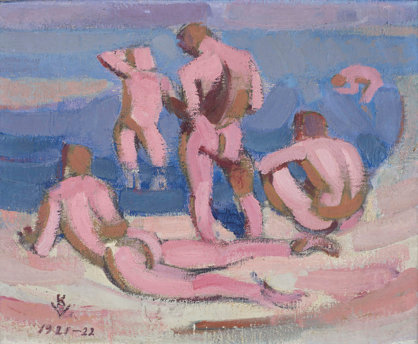 Bathing Men
