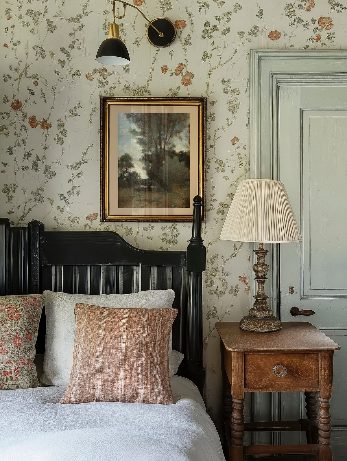 cottagecore art aesthetic bedroom